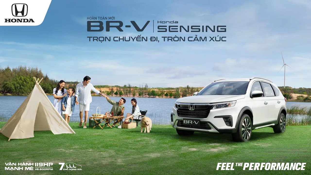 Honda BR-V hoàn toàn mới lần đầu tiên được giới thiệu tại thị trường Việt Nam - Trọn chuyến đi, tròn cảm xúc